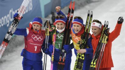 Zlato za štafetu Norveške