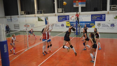 Pobeda odbojkašica Klek MD u prvoj baražnoj utakmici, Superliga Play Out