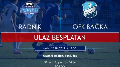 Besplatno i na Bačku, Superliga Srbije - Play Out