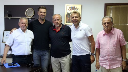 Selektor Krstajić u poseti OFK Beogradu, Srpska liga Beograd