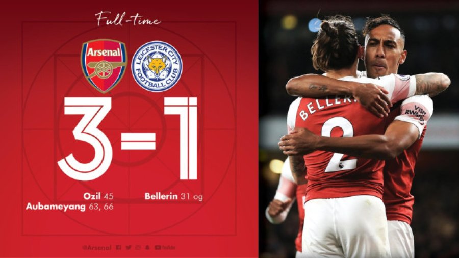 Pl: Arsenal siguran protiv Lestera