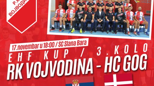 Vojvodina dočekuje sedmostrukog Danskog šampiona!, SEHA Liga