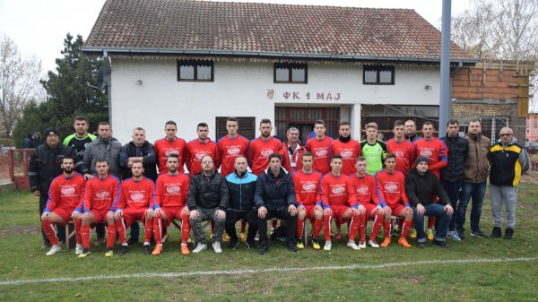 Vojvođanska liga - Jug: Prvi maj – Sloga (T)  4:0, Vojvođanska liga "Jug"