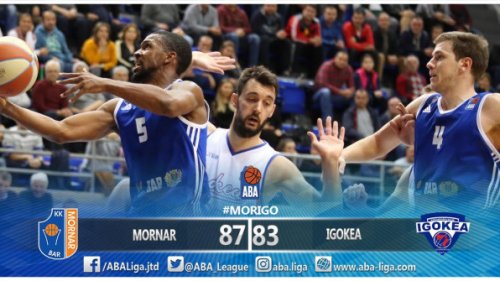 Desetkovana Igokea pala u Baru