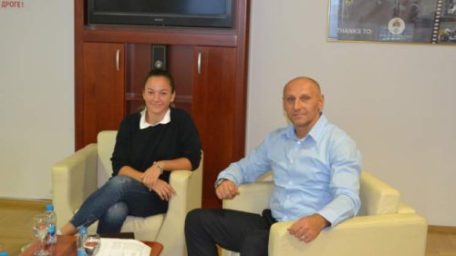 Sara Mikača na prijemu kod pomoćnika ministra