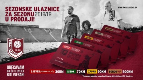 Sarajevo časti navijače