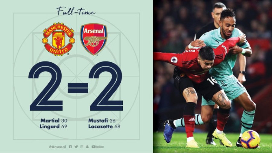 Pl: Junajted se provukao protiv Arsenala i uzeo bod