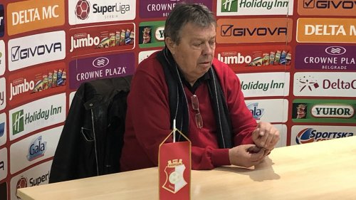 Saopštenje za javnost šefa stručnog štaba Fudbalskog kluba Napredak, Milorada Kosanovića, Superliga Srbije