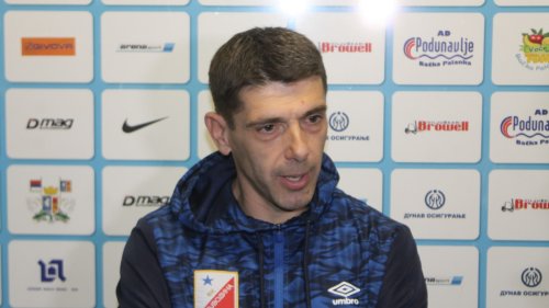Krivokapić: Igrom sam zadovoljan, rezultatom ne, Superliga Srbije