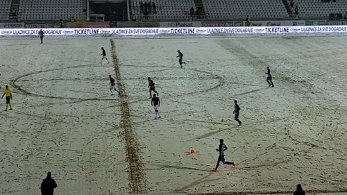 Partizan i Mačva podelili bodove u snežnoj Humskoj, Superliga Srbije