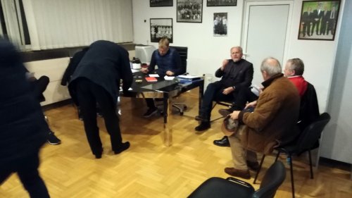 Upravni odbor "plavo-belih" uz KPO 1994, Srpska liga Beograd