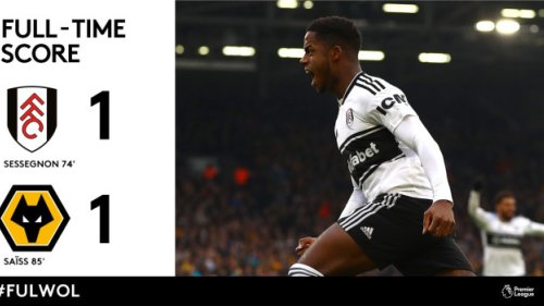 Pl: Fulam i Vulvsi podelili bodove