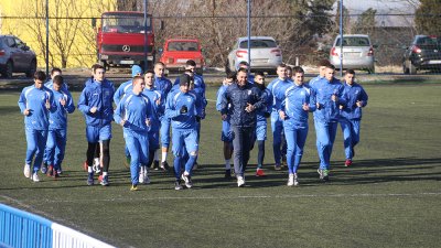 Plan i program zimskih priprema "plavo-belih", Srpska liga Beograd