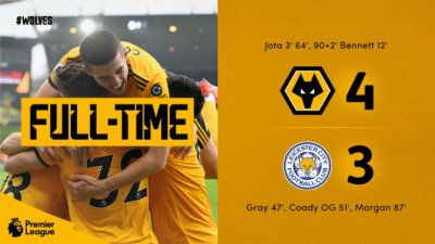 PL: Sedam golova i pobjeda Vulvsa