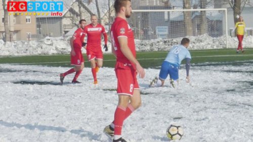 Goleada Radničkog i Sušice u prijateljskom odmeravanju snaga, Zona Šumadijsko-raška