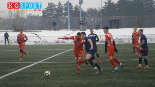 Fudbaleri Radničkog 1923 "petardirali" Slogu 33, Srpska liga Zapad
