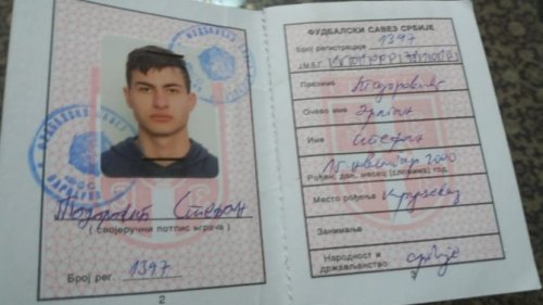 Sutra sahrana nesretno nastradalog mladog fudbalera, Zona "Zapad"