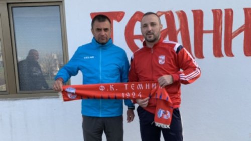 Vladimir Pantelić na kormilu Temnića 1924 iz Varvarina, Srpska liga Istok