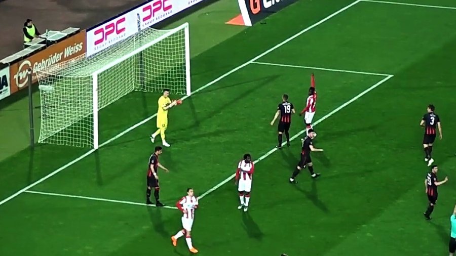 Odličan otpor Mačve otežao pobedu Crvene zvezde, Superliga Srbije