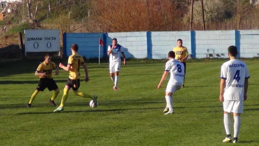 Kosanica ispratila Bošnjane sa četiri gola, Zona "Zapad"