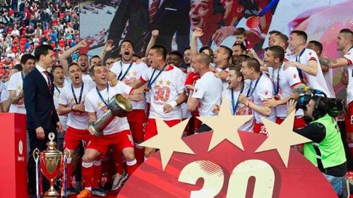 Zvezda u odabranom društvu šampiona, Superliga - Play Off