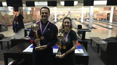 Šampioni Vladimir Gođevac i Tamara Martinović