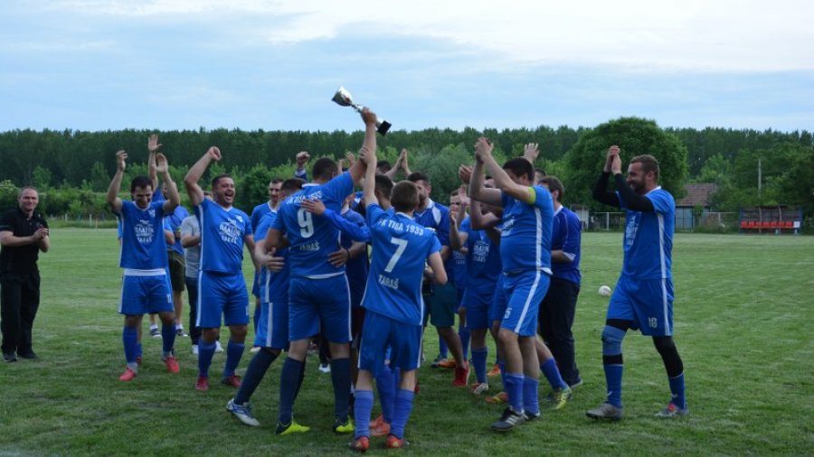 Fudbaleri FK "Tisa 1933" šampioni B lige FSG Zrenjanin, "B" liga FSG Zrenjanin