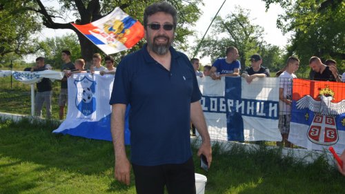 Prota Đorđe Pavlović, između svete liturgije i fudbala, Opštinska liga Ruma - Irig