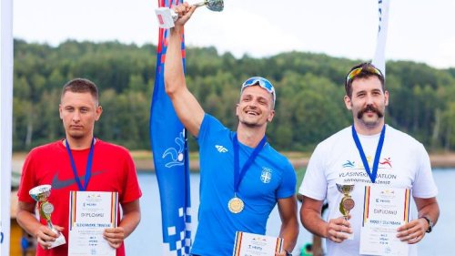 Luka Janković pobednik Pančevačkog triatlona