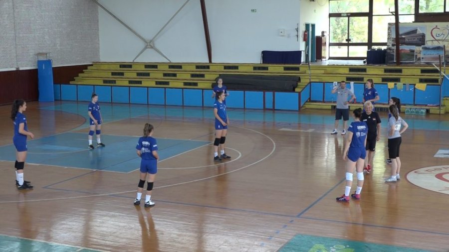 Pripreme odbojkašica Srbije u Trsteniku