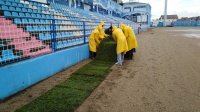 Stadion u Surdulici dobija vrhunski travnati tepih