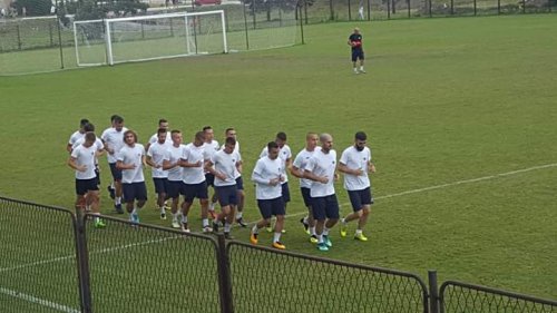 Fudbaleri "dizelke" vredno treniraju, Srpska liga Vojvodina