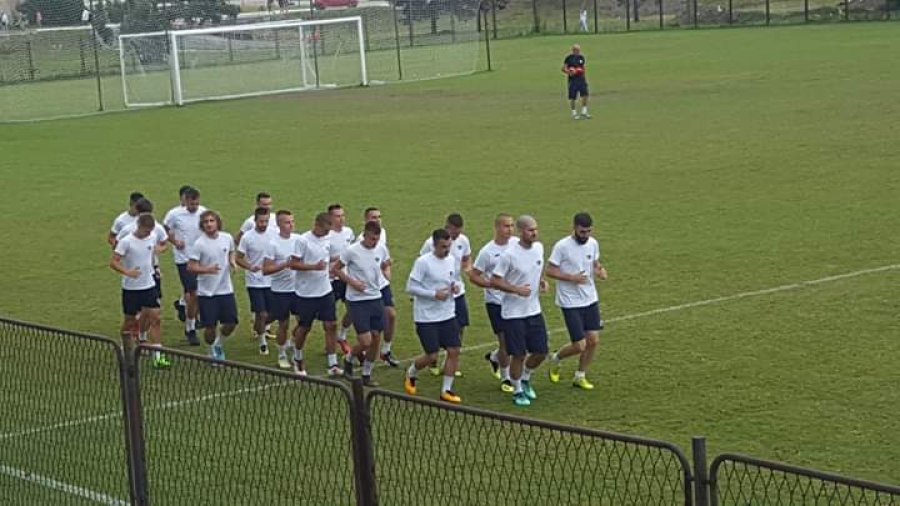 Fudbaleri "dizelke" vredno treniraju, Srpska liga Vojvodina