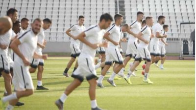 Prvi trening na novoj travi