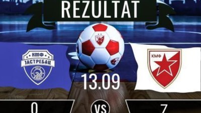 Futsaleri Crvene zvezde trijumfalno počeli put ka tituli, Prva Futsal liga