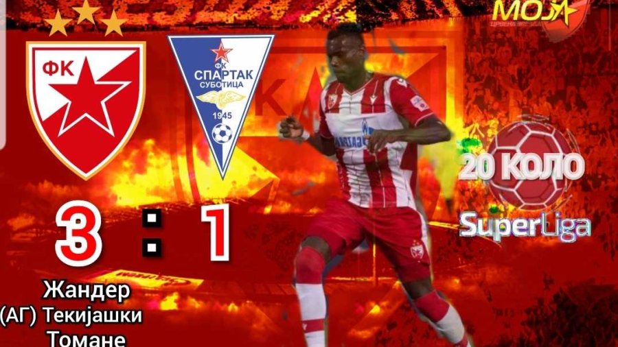 Maestralne makazice Tomanea, Zvezda slavila protiv Spartaka, Linglong  Superliga Srbije