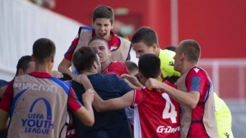 Istorijska pobeda omladinaca Zvezde, Omladinska liga Srbije