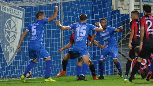 Metalac – OFK Žarkovo u subotu, Prva liga Srbije