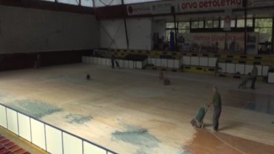Rekonstrukcioni radovi u velikoj sali hale sportova