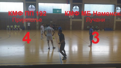 PP 192 u "paklenom" meču trijumfovao protiv MB Namenske - 4:3!, Regionalna Futsal liga Zapad - grupa B