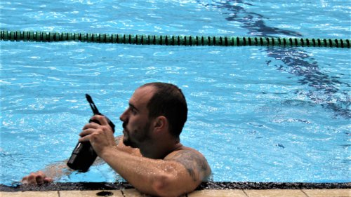 Trener vaterpolista Bečeja Goran Krstonošić ne može bez problema, Prva A liga