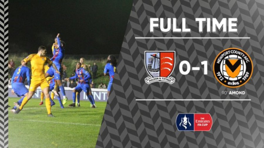 FA Kup: Njuport u trećoj rundi