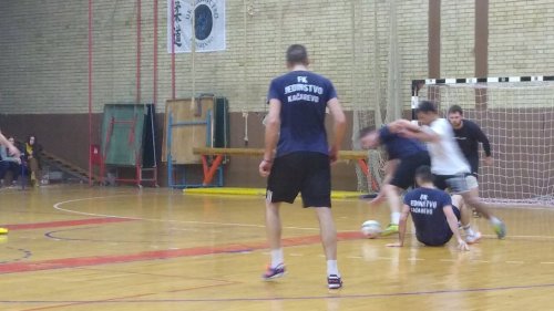 Turnir mali fudbal ,,Kačarevo 2019,, Ekipe Marko Pan i KMF Konjarnik po planu, Futsal liga Vojvodine - grupa Istok