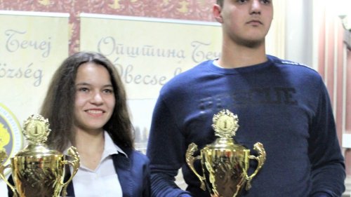 Laureati Ana Reka Komaromi i Marko Erdeljan