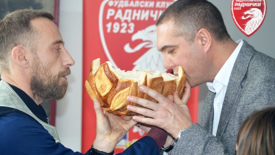 Radnički 1923 obeležio krsnu slavu Svetog Jovana Krstitelja, Prva liga Srbije