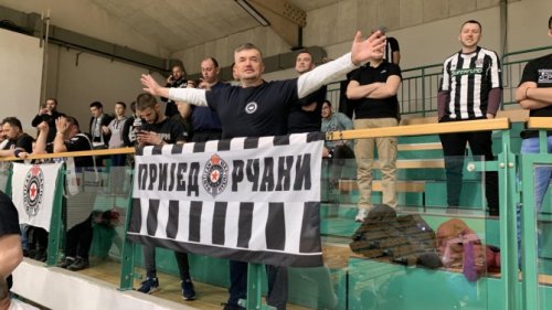 Grobari uz Partizan