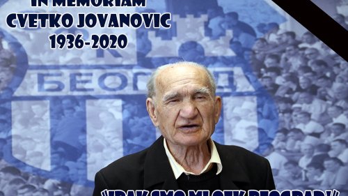 IN MEMORIAM - Cvetko Jovanović, Srpska liga Beograd