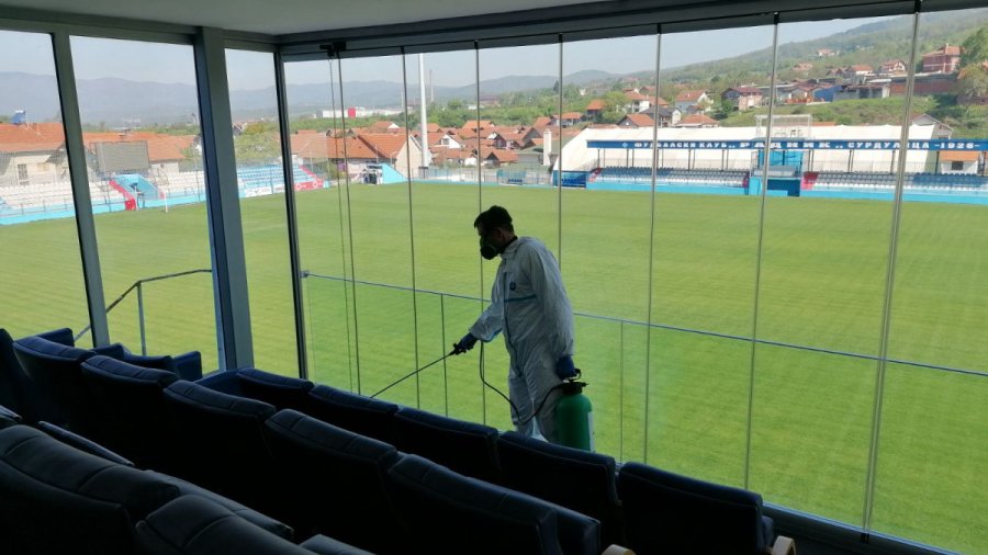 Finalne pripreme u Radniku pred okupljanje igrača, Linglong  Superliga Srbije