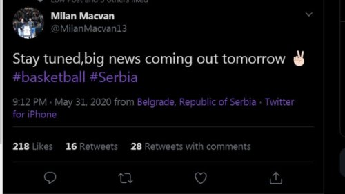 Vraća li se Mačvan u Partizan ?, ABA liga