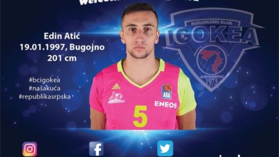 Igokea dovela kapitena Mege i reprezentativca Bosne i Hercegovine